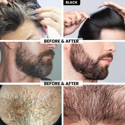 vip Hair Colour Shampoo, 20ml (Pack of 10) , Black image 5