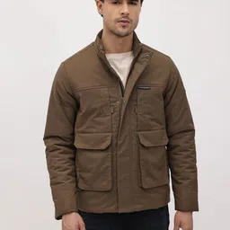 roadster Men Solid Tailored Jacket image 3