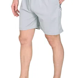juhraf Solid Men Grey Regular Shorts image 3
