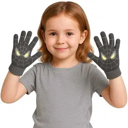 wklouyhe Kids Cartoon Gloves for Boys Running Gloves-picture-12
