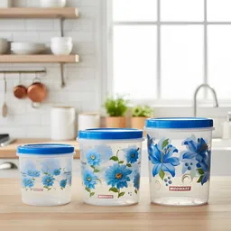 modware Plastic Grocery Container - 1000 ml, 2000 ml, 3000 ml image 1