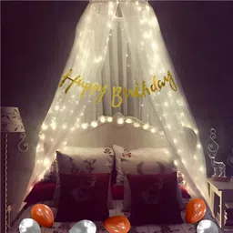 1iam Happy Birthday Cabana Tent Party Decoration Combo Pack of 34pcs-picture-13