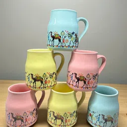 fariya Ceramic Premium Camel Handcrafted Tea Cup – Class & Comfort Daily-picture-24