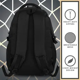 wellfire Large 35 L Laptop Backpack Waterproof 35L Laptop Backpack for Travel, College & Office Large Capacity image 5