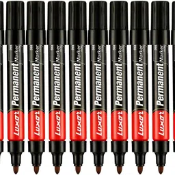 luxor Black Permanent Marker image 2