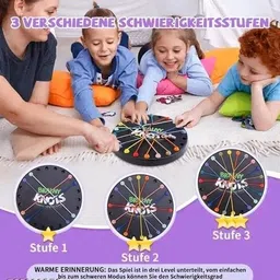 playvista Rope Untangling Puzzle Game,Twisted Rope Puzzle for Kids & Adults Travel Games Educational Board Games image 5