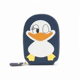 be divine Women Casual, Formal, Trendy, Evening/Party Blue Artificial Leather RFID Card Holder-picture-12