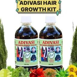 adivasi Aadivasi Primium Herbal Hair OIL 500MLGrowth Hair Fall Oil BHIGRAJ Hair Oil-picture-11