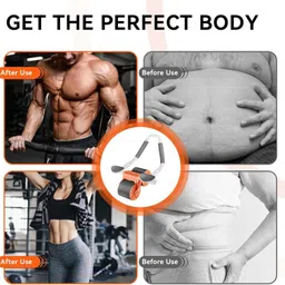 viyang sales Automatic rebound abdominal roller Ab Exerciser image 4