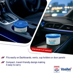 hp vaahn Aqua Air Freshener for Dashboard & Car Interior | Gel Based Car Perfumes Car Air Purifier image 4