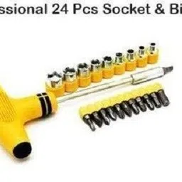 xydrozen T Shape Screwdriver Set Batch Head Ratchet Pawl Socket Spanner Combination Screwdriver Set image 2