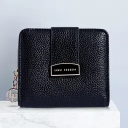 lino perros Women Casual Black Artificial Leather Wallet - Mini-picture-30