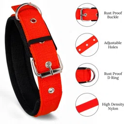 true dawg Soft Padded Dog Collar and Leash Set for Large Breed Dogs (Neck Size: 19"-23.5") Dog Collar & Leash image 2