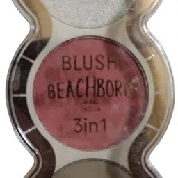 beachborn india 3-in-1 Face Palette, Highlight, Blush and Contour Makeup Palette Shade 3-picture-13