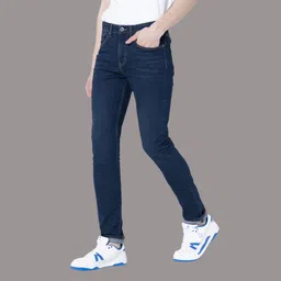 red tape Men Skinny Mid Rise Blue Jeans image 3