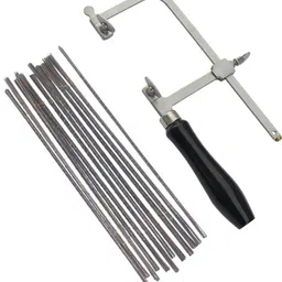 scorpion Saw Frame German Type Adjustable 2.5” (75mm) With Saw Blade Piercing Assorted Grade: 1, 2, 3, 4, 5, 6(Each 24 Pcs) Total Pack of 144 Pcs With Pouch-picture-22