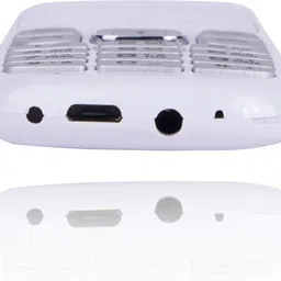 iair Basic Feature Dual Sim Mobile Phone with 1000mAh Battery, 1.77 inch Display Screen, 0.8 mp Camera with Big LED Torch (FPX3N) (White) image 4