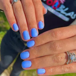 reimichi Quick Drying Long-lasting CORNFLOWER BLUE No Toxin Nail Colour CORNFLOWER BLUE image 5