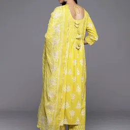 libas Women Cotton Blend Kurta Palazzo Set image 2