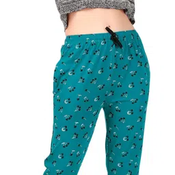 tsporrt Pack of 2 Women Printed Multicolor Track Pants image 2