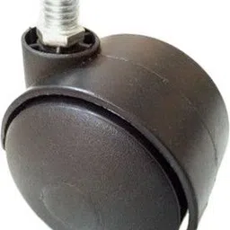 breewell Castor Thread Type Revolving Chair Wheel Set of 5 Appliance Furniture Caster image 2