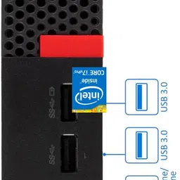 JAIPUR COMPUTER Intel Core i7 (6th Gen) - ThinkCentre Tiny PC [TNY] Core™ i7 - 6700 Processor [4 Cores, 8 Threads] (32 GB RAM/Intel® HD 530 Graphics/1 TB SSD Capacity/Windows 11 Pro) Full Tower with MS Office-image-92