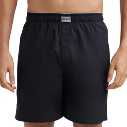 jockey Solid Men Black Boxer Shorts-picture-10