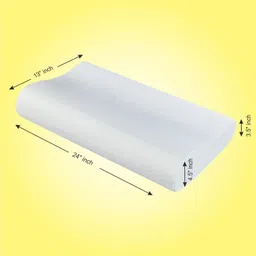 peps Memory Foam Memory Foam Geometric Cervical Pack of 1 image 3