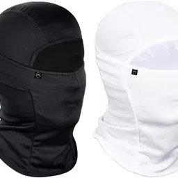 bismaadh Black, White Bike Face Mask for Men & Women-picture-14