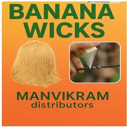 manvikram Banana Wicks, 10 Pieces Cotton-picture-49