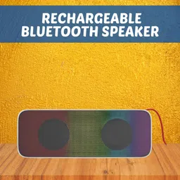 YAROH Shark (PORTABLE BLUETOOTH DESKTOP SPEAKER)Dynamic Thunder Sound With Hi BassH104 20 W Bluetooth Laptop/Desktop Speaker image 1