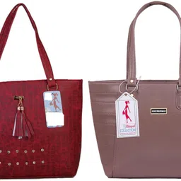 msk collection Women Maroon, Grey Messenger Bag-picture-23