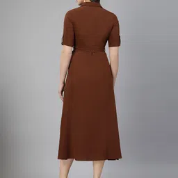 aayu Women Shirt Multicolor Midi/Calf Length Dress image 2