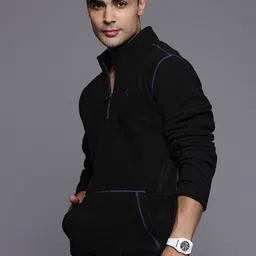 hrx by hrithik roshan Men Full Sleeve Solid Sweatshirt image 3