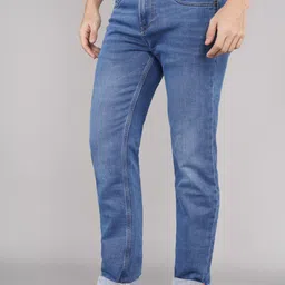 killer Men Slim Mid Rise Blue Jeans image 3