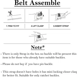 contacts Men Formal, Casual, Party Brown Genuine Leather Belt image 4