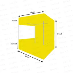 shri r k Canopy Foldable for Advertisement Branding Promotion -3 X 3 X 7ft, Tent - For Advertising image 2