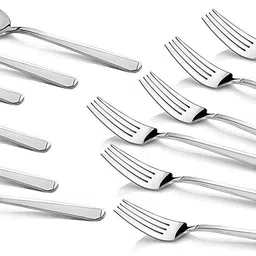 r s royal Spoon and Fork Set of 12 Stainless Steel Cutlery Set-picture-13