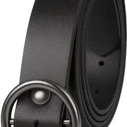 niddleman Women Casual, Evening, Formal Black Artificial Leather Belt-picture-10