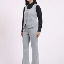 apsra boutique Solid Women Waistcoat image 3