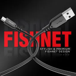 Intex Micro USB Cable 3 A 1 m Durable Nylon Braided Cable Speed 3.0M 1M image 3