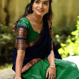 pavitraa sarees Solid Semi Stitched Lehenga Choli image 2