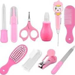 mee&mommy Newborn Nursery Health Care and Grooming Kit, 10 in 1 Baby Set image 2