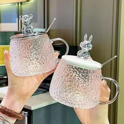 fancy bear Glass Beer Mug-picture-23