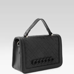 dressberry Women Black Satchel image 2
