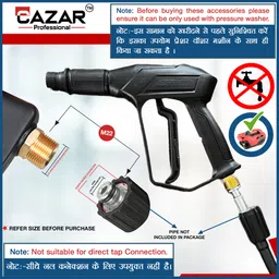 kuber 3000 PSI Water Jet, Quick Release for Car Washing, Gun For high Pressure Washer Spray Gun image 4