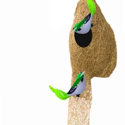 liveonce 2birds with dukan nest for decoration -STRONG Bird House-picture-16