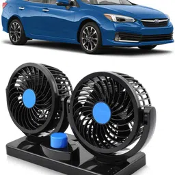 genipap Car Fan 12V 360 Head 2 Speed Quiet Strong for All Auto Vehicles-HNBI1771 Car Interior Fan-picture-21
