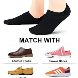 soxsense Men Printed, Solid Low Cut, Ankle Length image 3