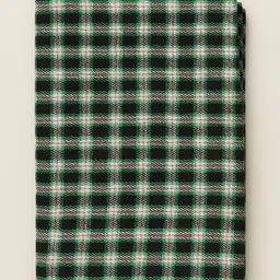 Unstitched Wool Salwar Suit Material Checkered-image-3